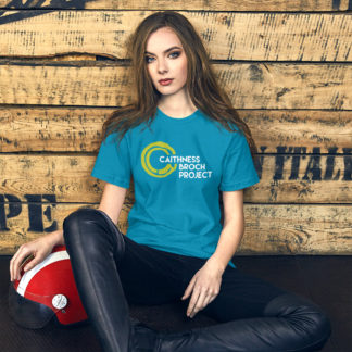 White logo unisex t-shirt