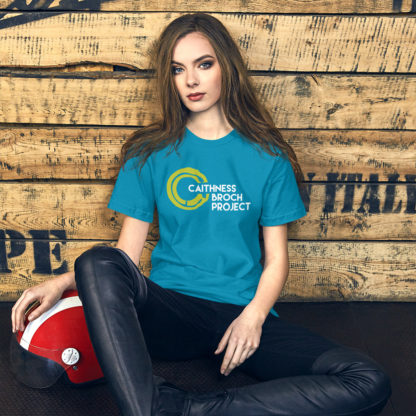 White logo unisex t-shirt