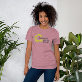 Black logo unisex t-shirt