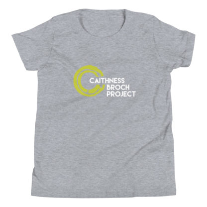 White logo youth t-shirt - Image 4