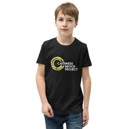 White logo youth t-shirt - Image 2
