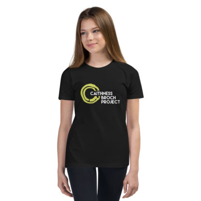 White logo youth t-shirt - Image 3