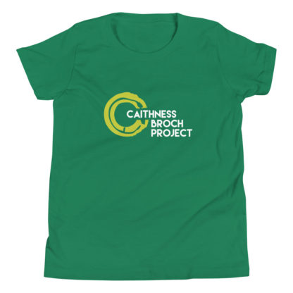 White logo youth t-shirt - Image 6