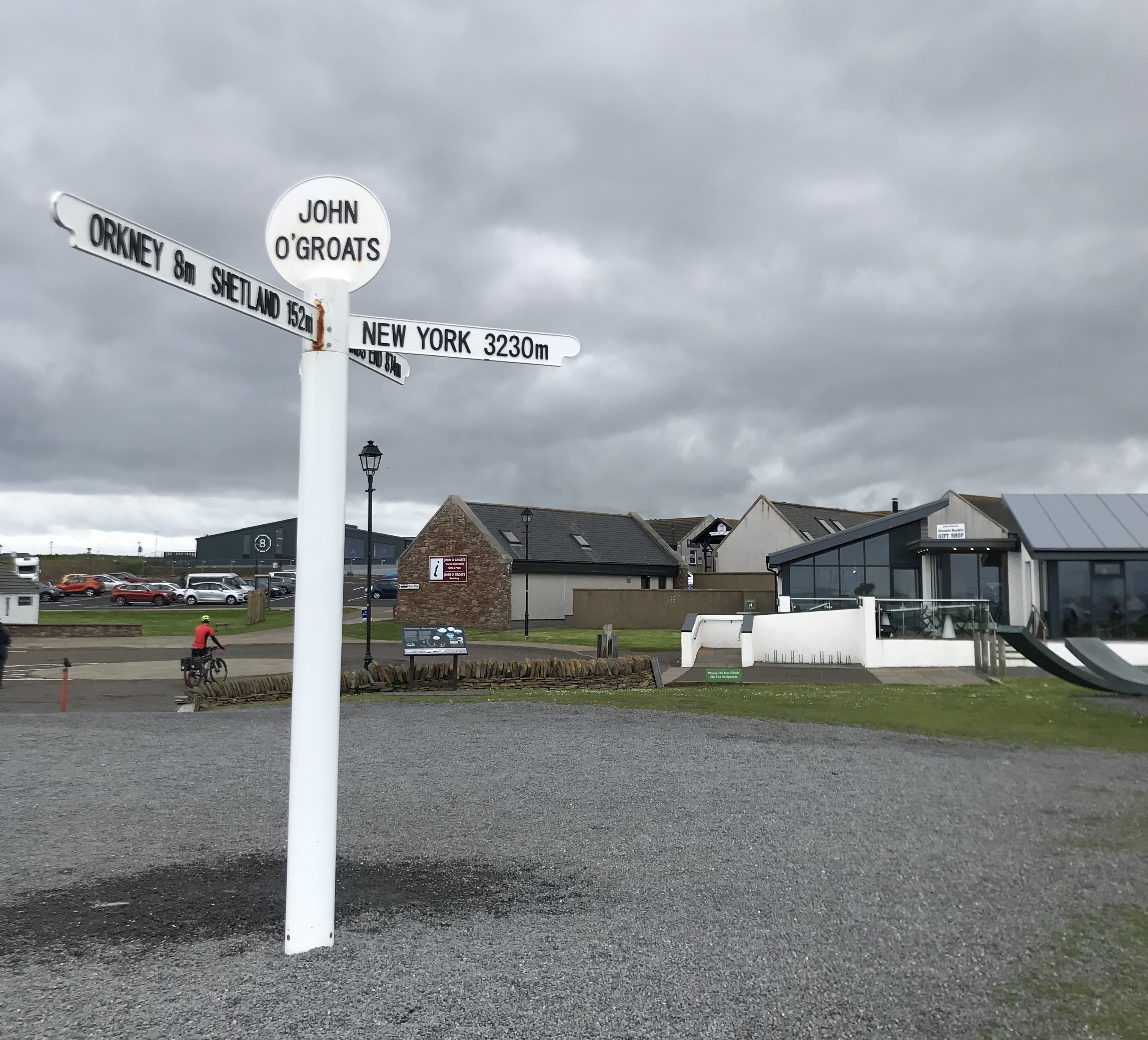 JOG signpost